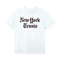 Newspaper Tennis by Tennis T-Shirts - White