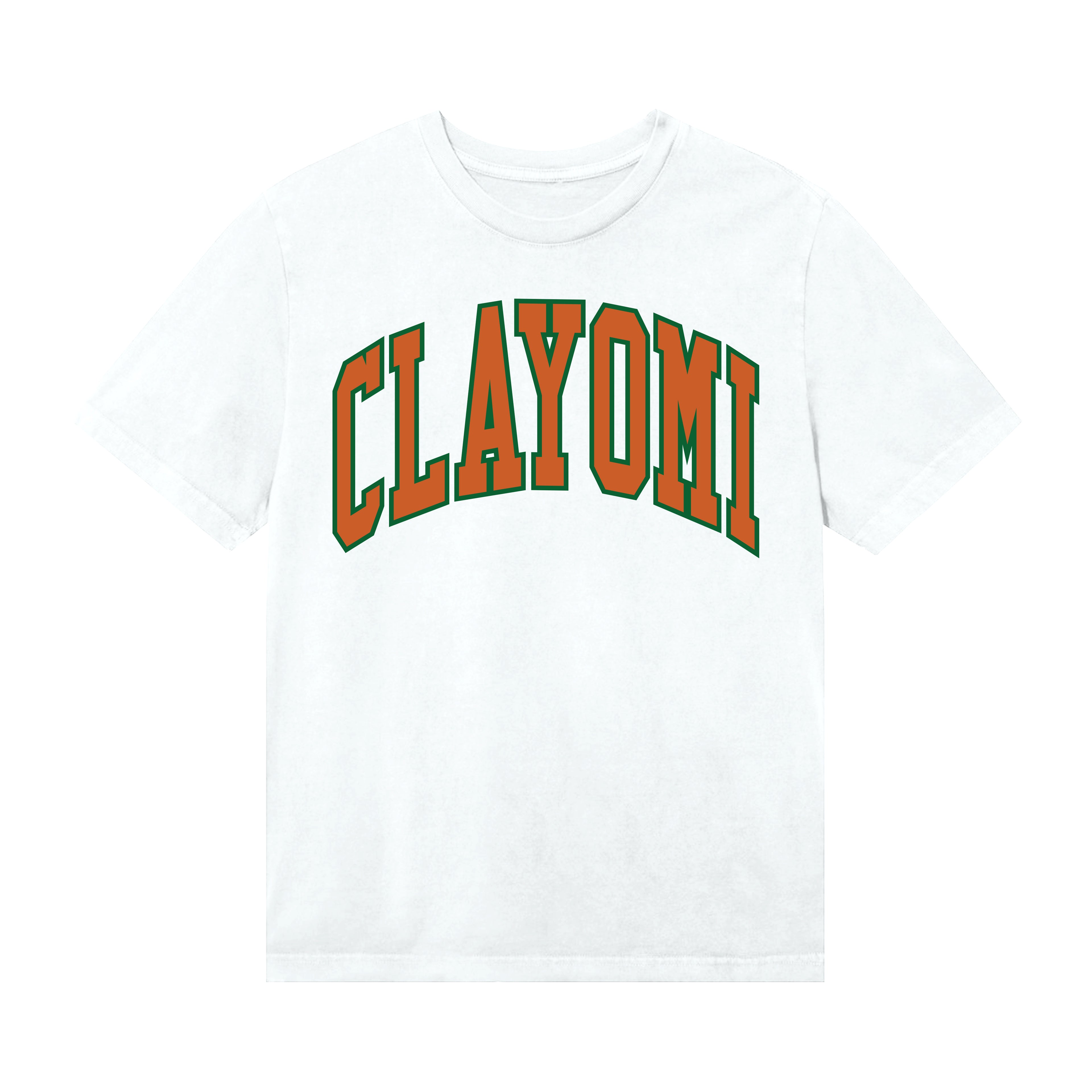 CLAYOMI T-SHIRT (WHITE)