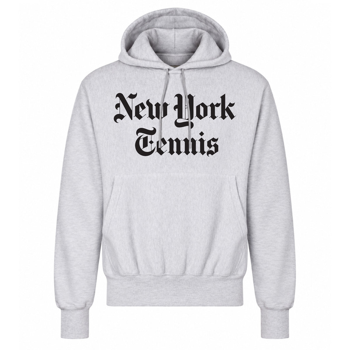 New York Tennis Hoodie - Ash Grey