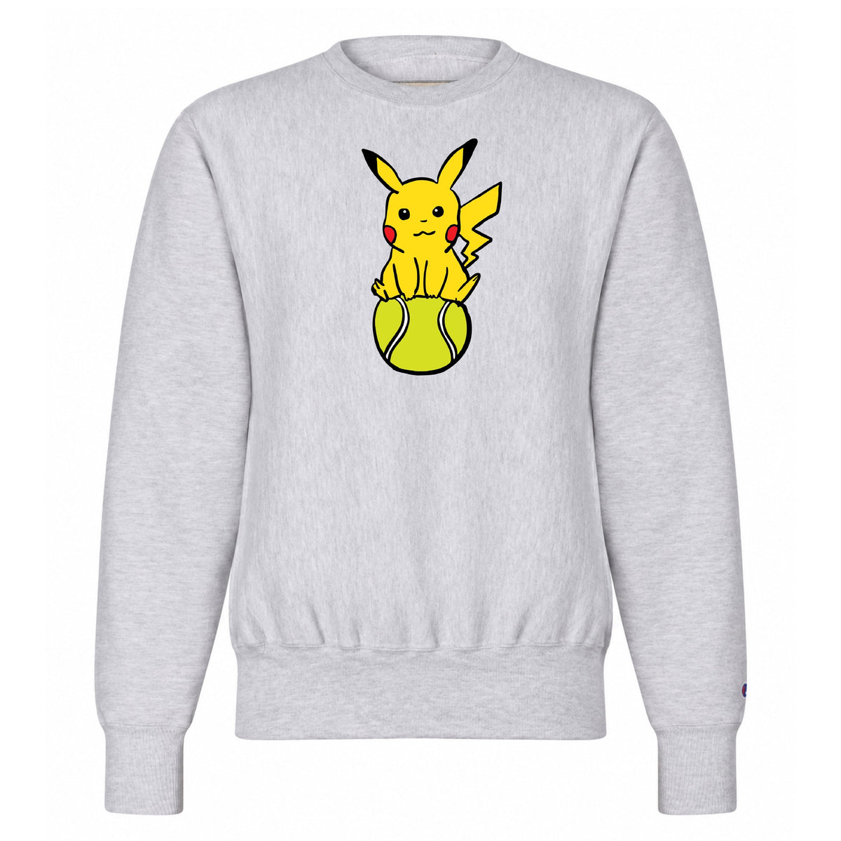 Pikaball Crewneck - Ash Grey