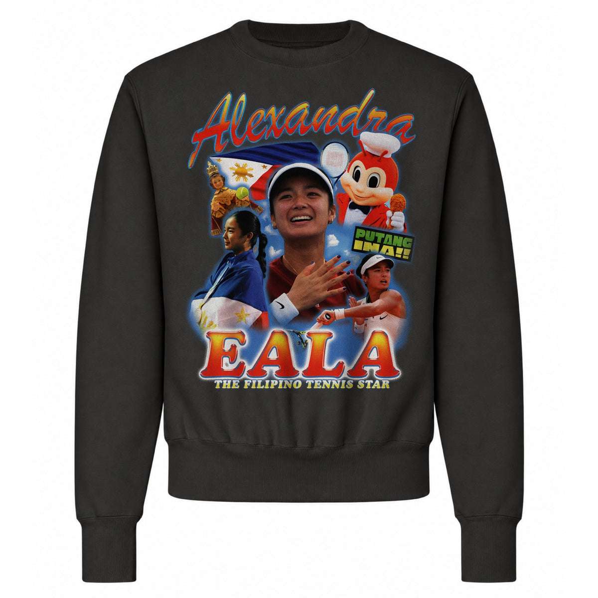 Putang Ina Crewneck - Black