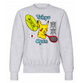Tokyo Open Crewneck - Ash Grey