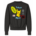 Tokyo Open Crewneck - Black