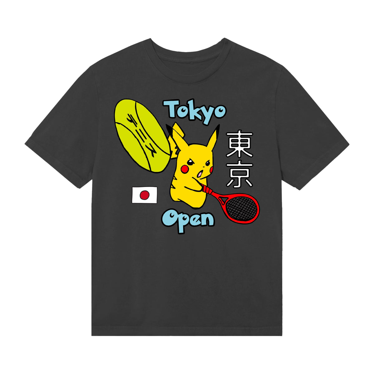 Tokyo Open T-Shirt - Black